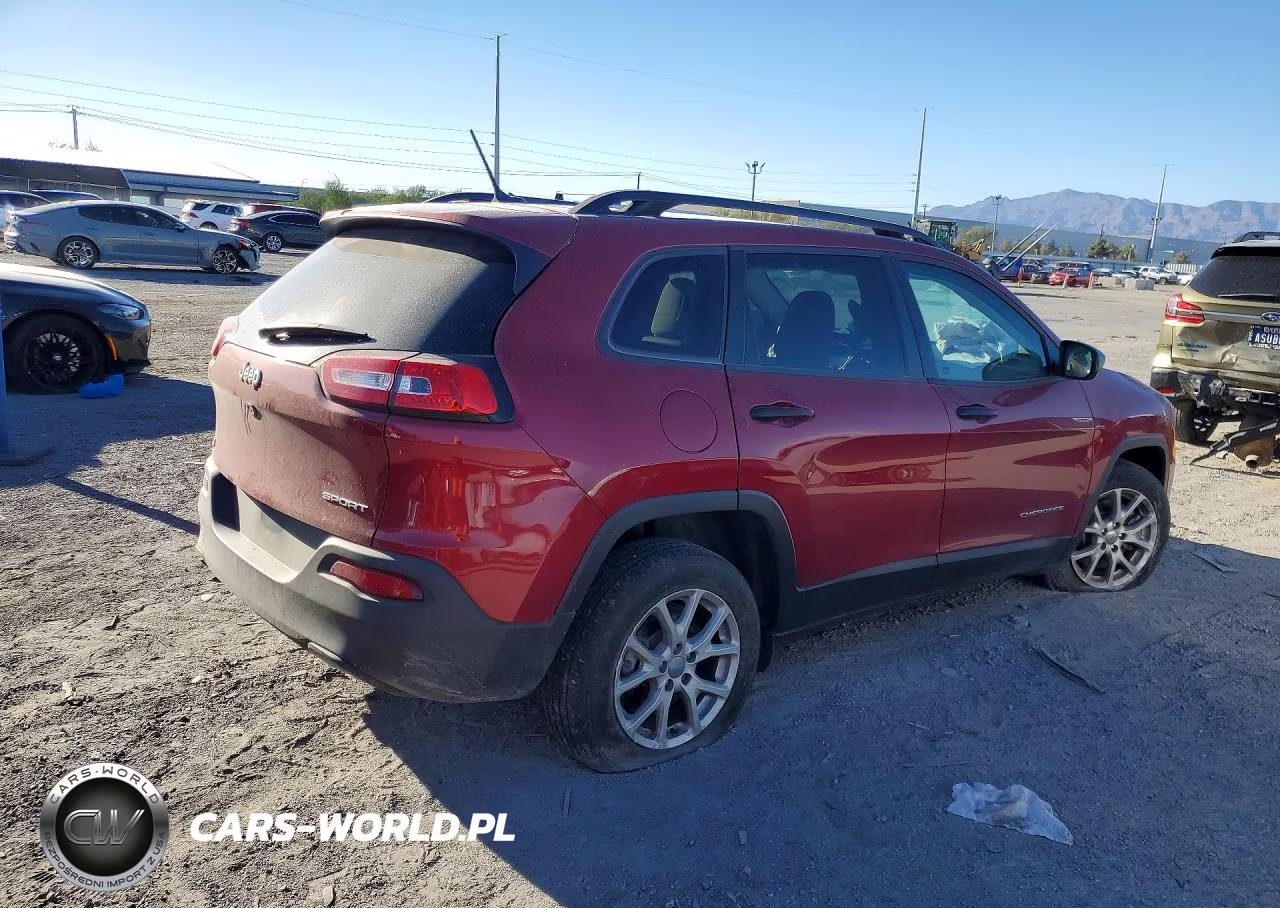2016 Jeep Cherokee Sport VIN:1C4PJLAB0GW370708 - 3