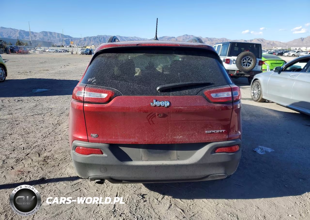 2016 Jeep Cherokee Sport VIN:1C4PJLAB0GW370708 - 6