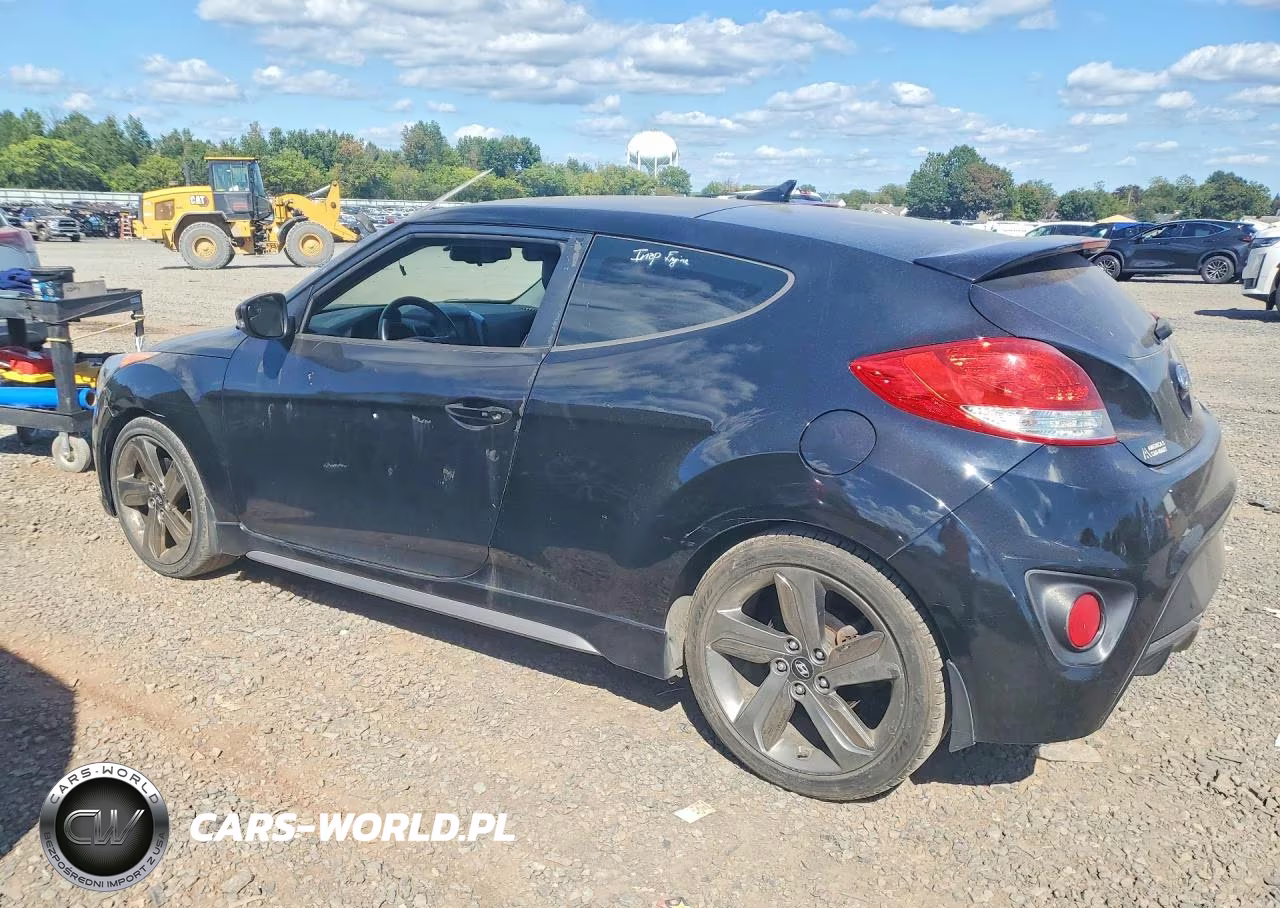 2015 Hyundai Veloster Turbo VIN:KMHTC6AE9FU234961 - 2