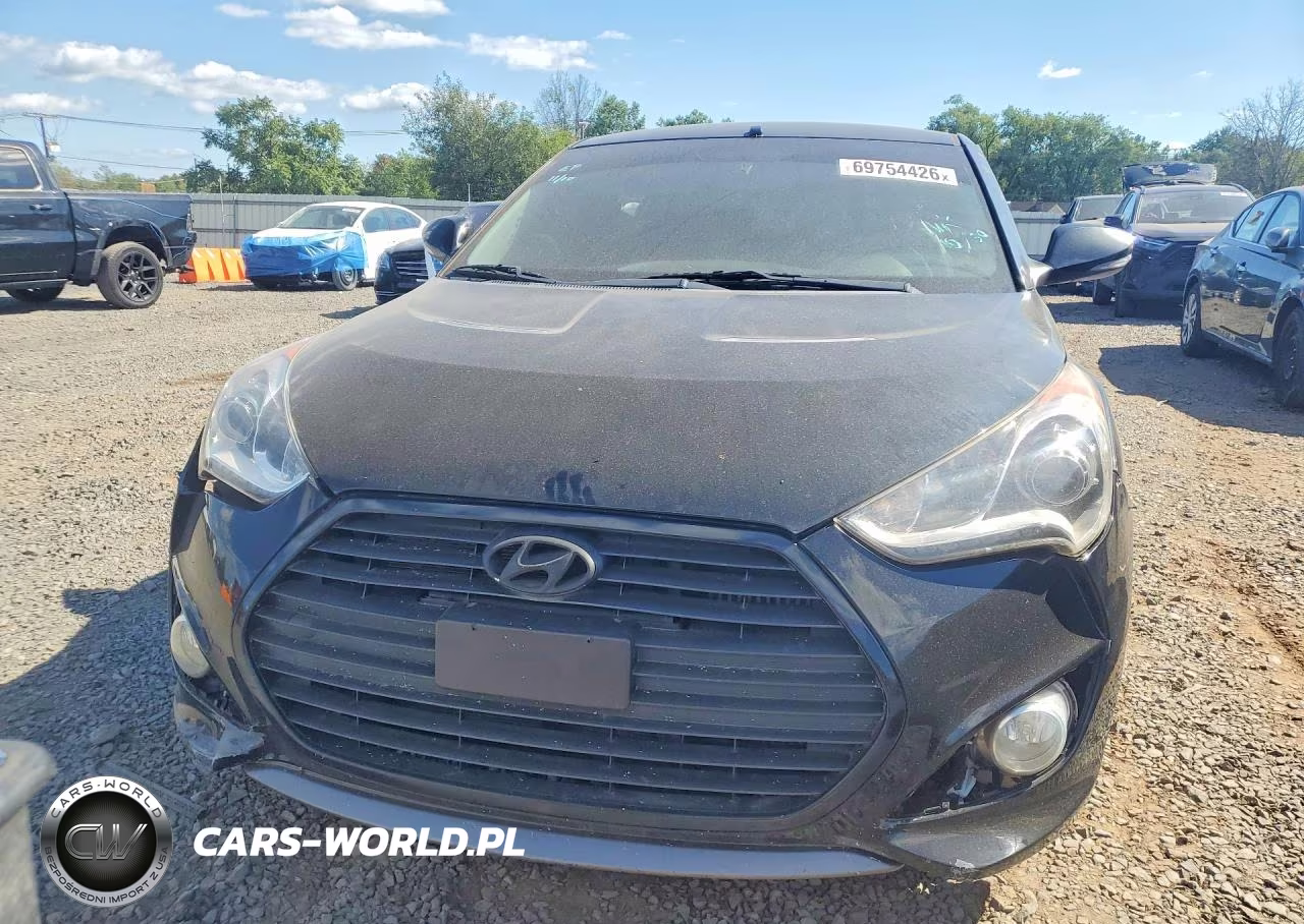 2015 Hyundai Veloster Turbo VIN:KMHTC6AE9FU234961 - 5
