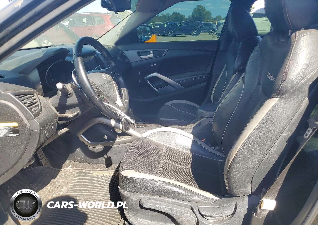 2015 Hyundai Veloster Turbo VIN:KMHTC6AE9FU234961 - 7