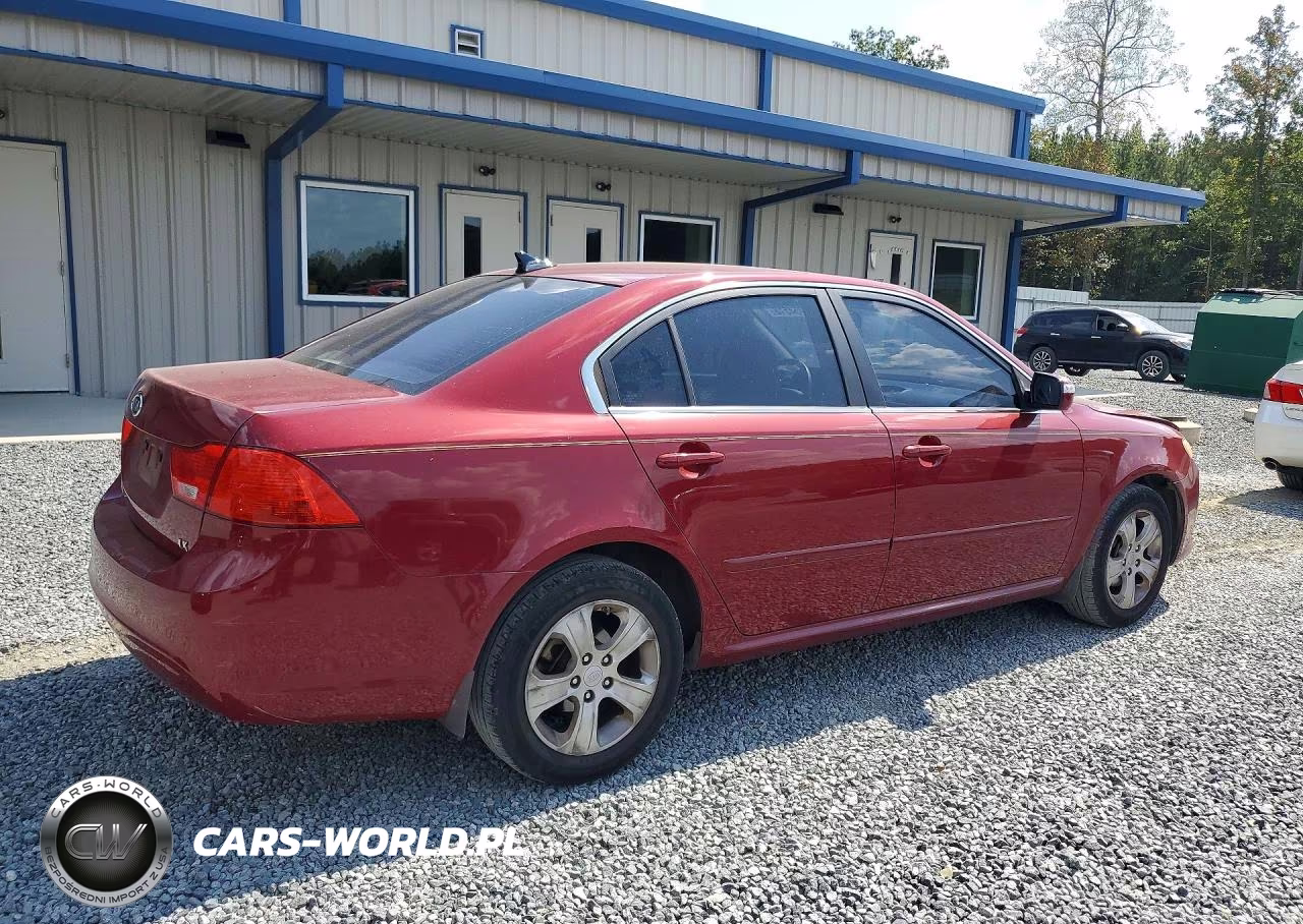 2009 Kia Optima Lx VIN:KNAGE228595367360 - 3