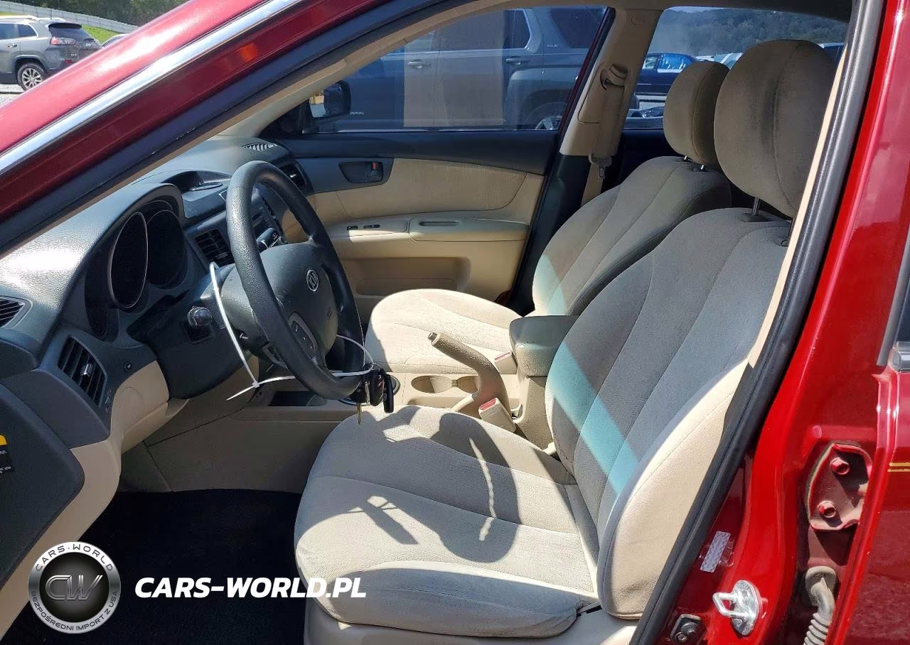 2009 Kia Optima Lx VIN:KNAGE228595367360 - 7
