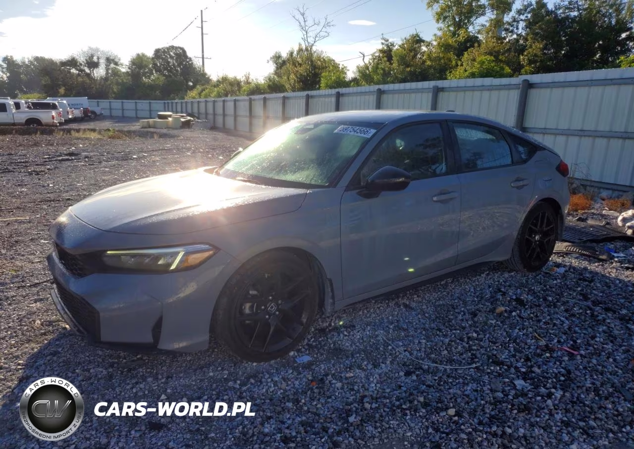 2025 Honda Civic Sport VIN:19XFL2H89SE001813 - 1