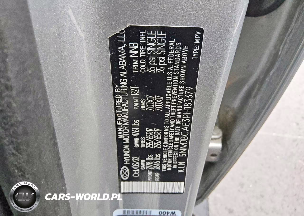 2023 Hyundai Tucson Sel VIN:5NMJBCAE3PH183379 - 14