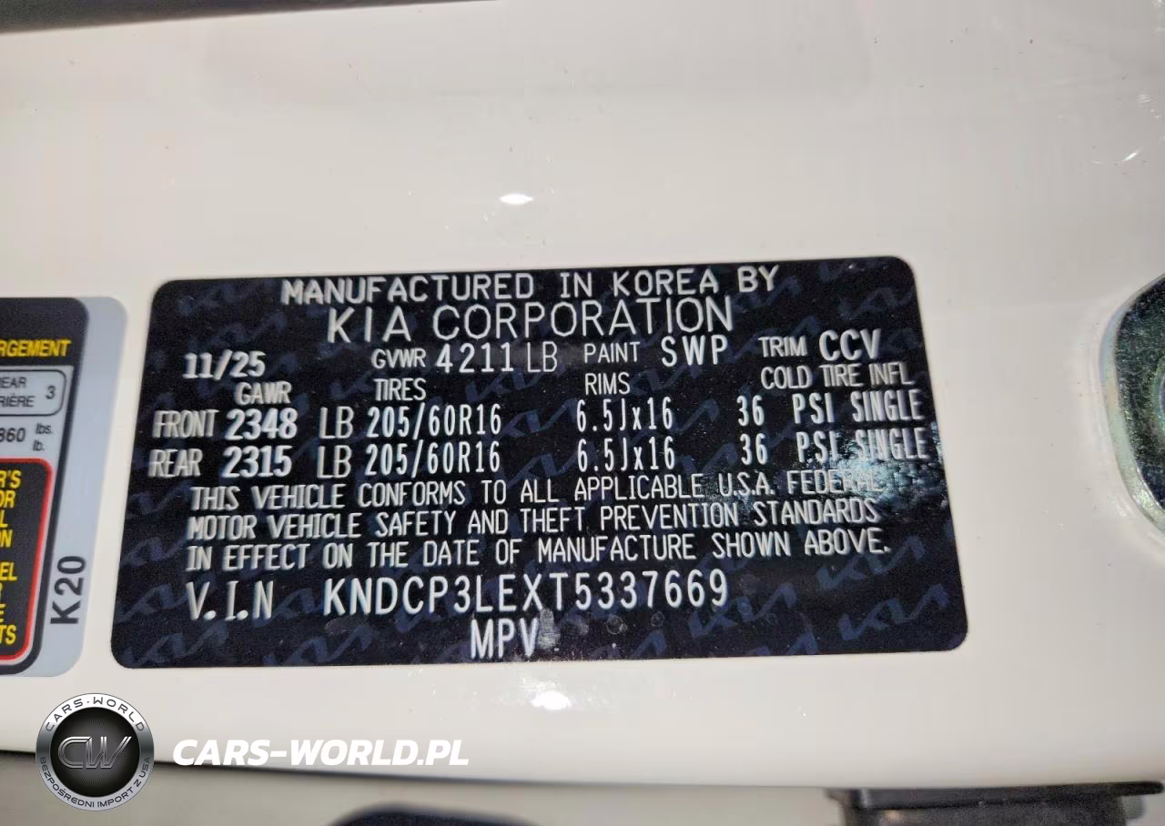 2026 Kia Niro Lx VIN:KNDCP3LEXT5337669 - 13