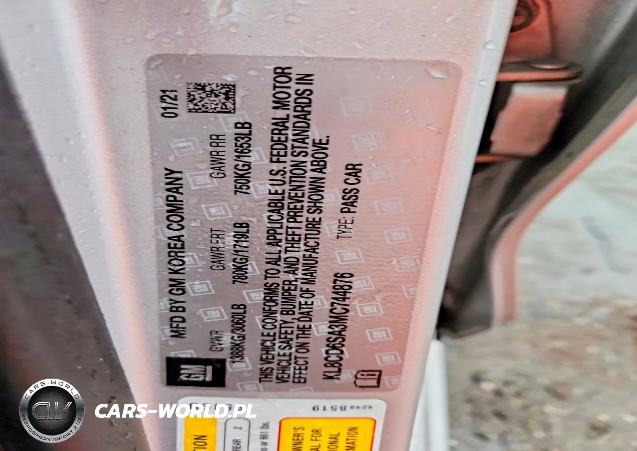 2021 Chevrolet Spark 1Lt VIN:KL8CD6SA3MC744876 - 12