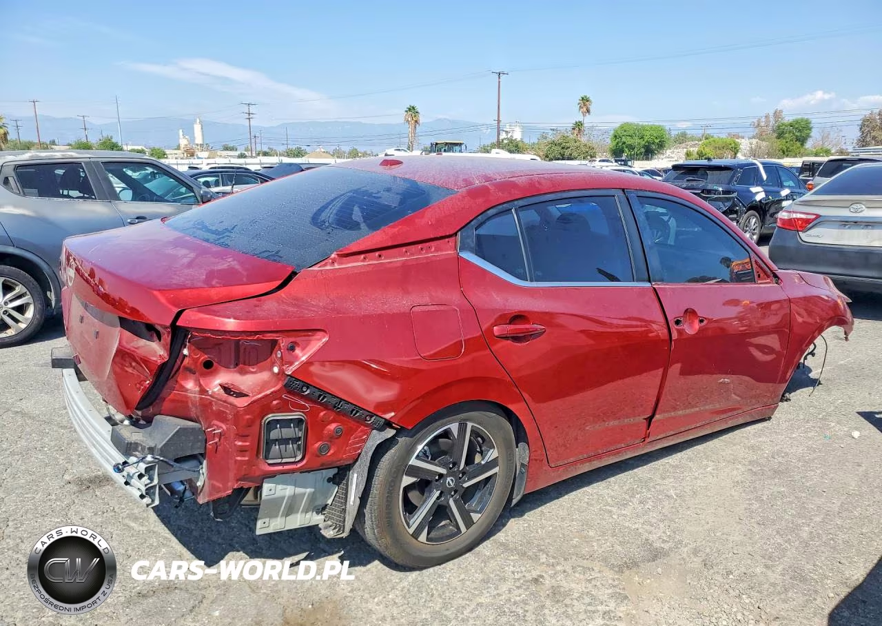 2025 Nissan Sentra Sv VIN:3N1AB8CV3SY234942 - 3