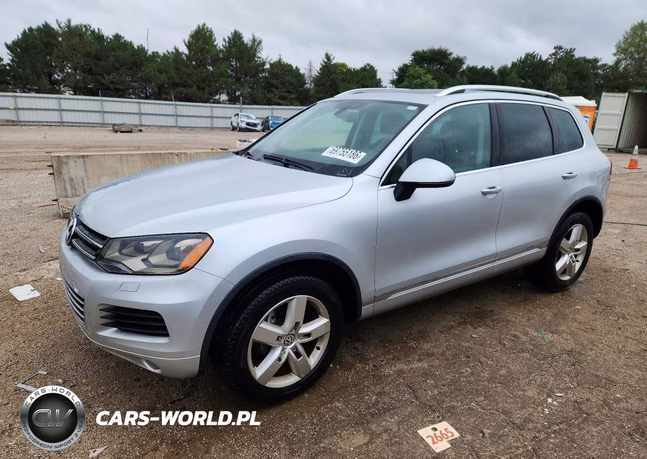 2013 Volkswagen Touareg V6 VIN:WVGEF9BPXDD006174 - 1
