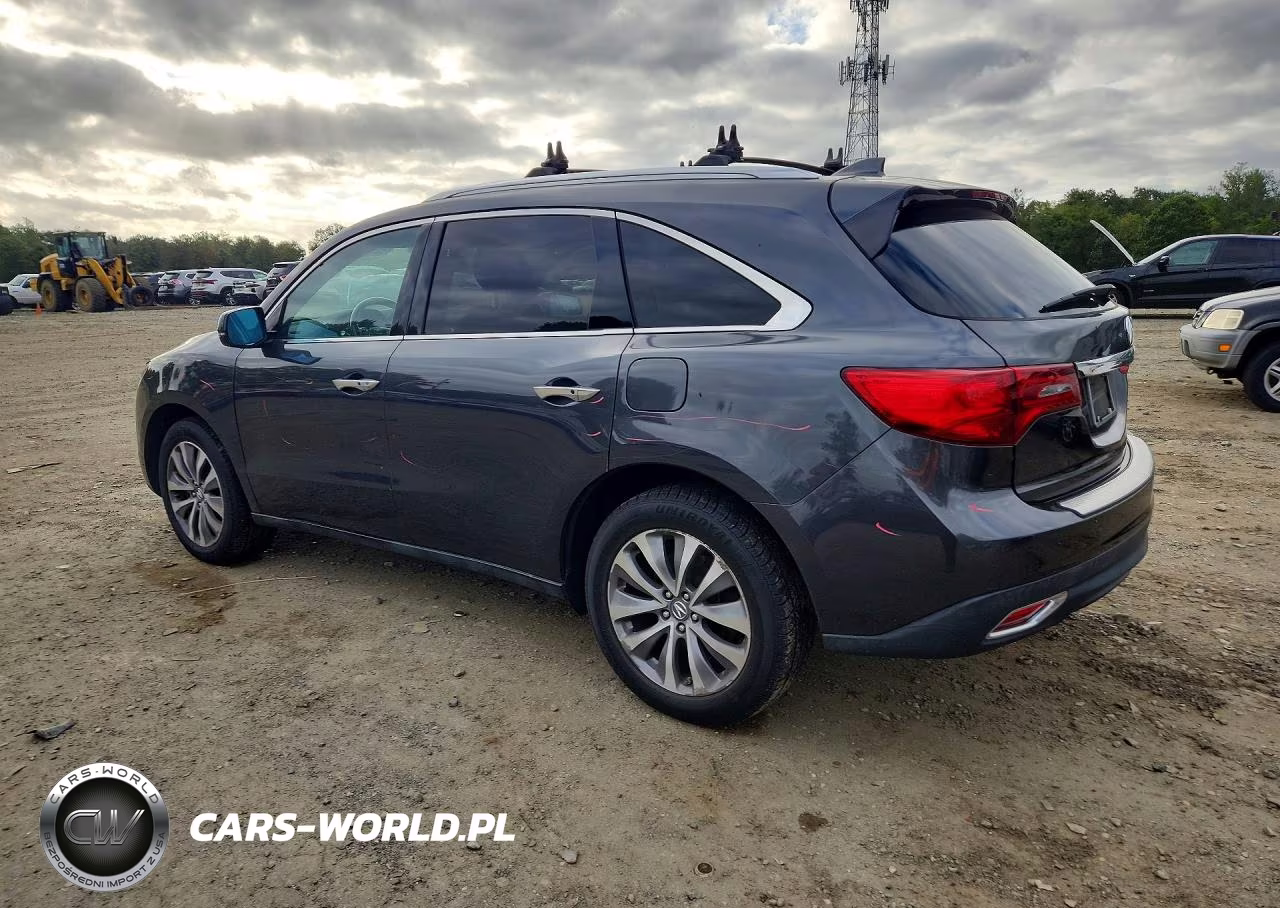 2014 Acura Mdx Technology VIN:5FRYD4H40EB038812 - 2