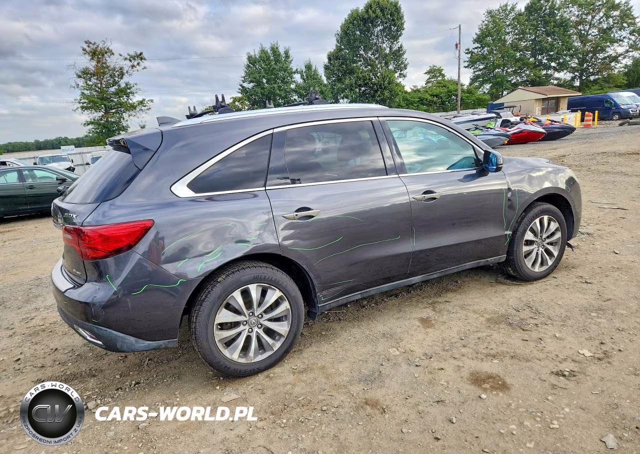2014 Acura Mdx Technology VIN:5FRYD4H40EB038812 - 3