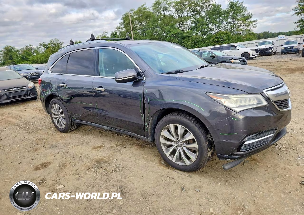 2014 Acura Mdx Technology VIN:5FRYD4H40EB038812 - 4