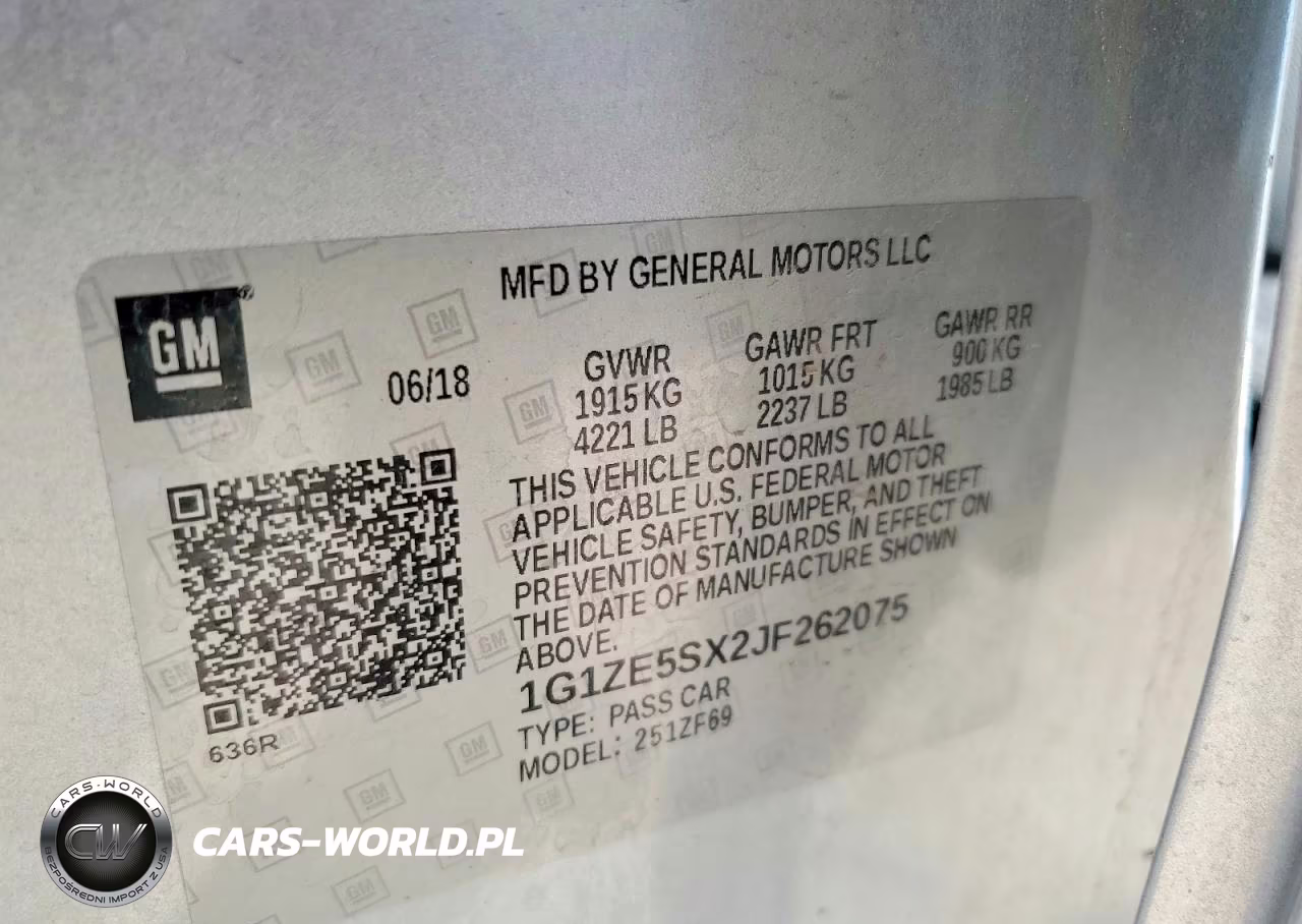 2018 Chevrolet Malibu Premier VIN:1G1ZE5SX2JF262075 - 13