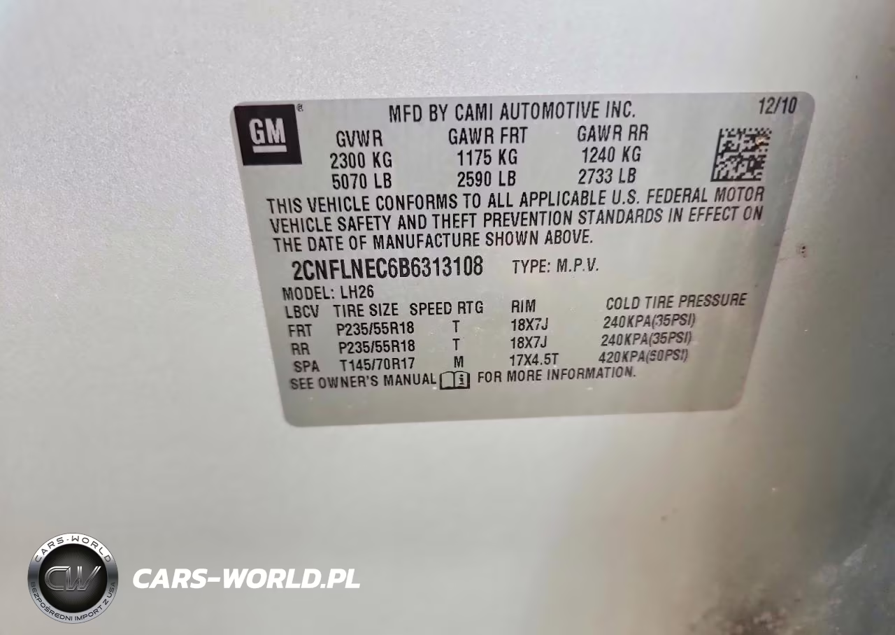 2011 Chevrolet Equinox Lt VIN:2CNFLNEC6B6313108 - 13