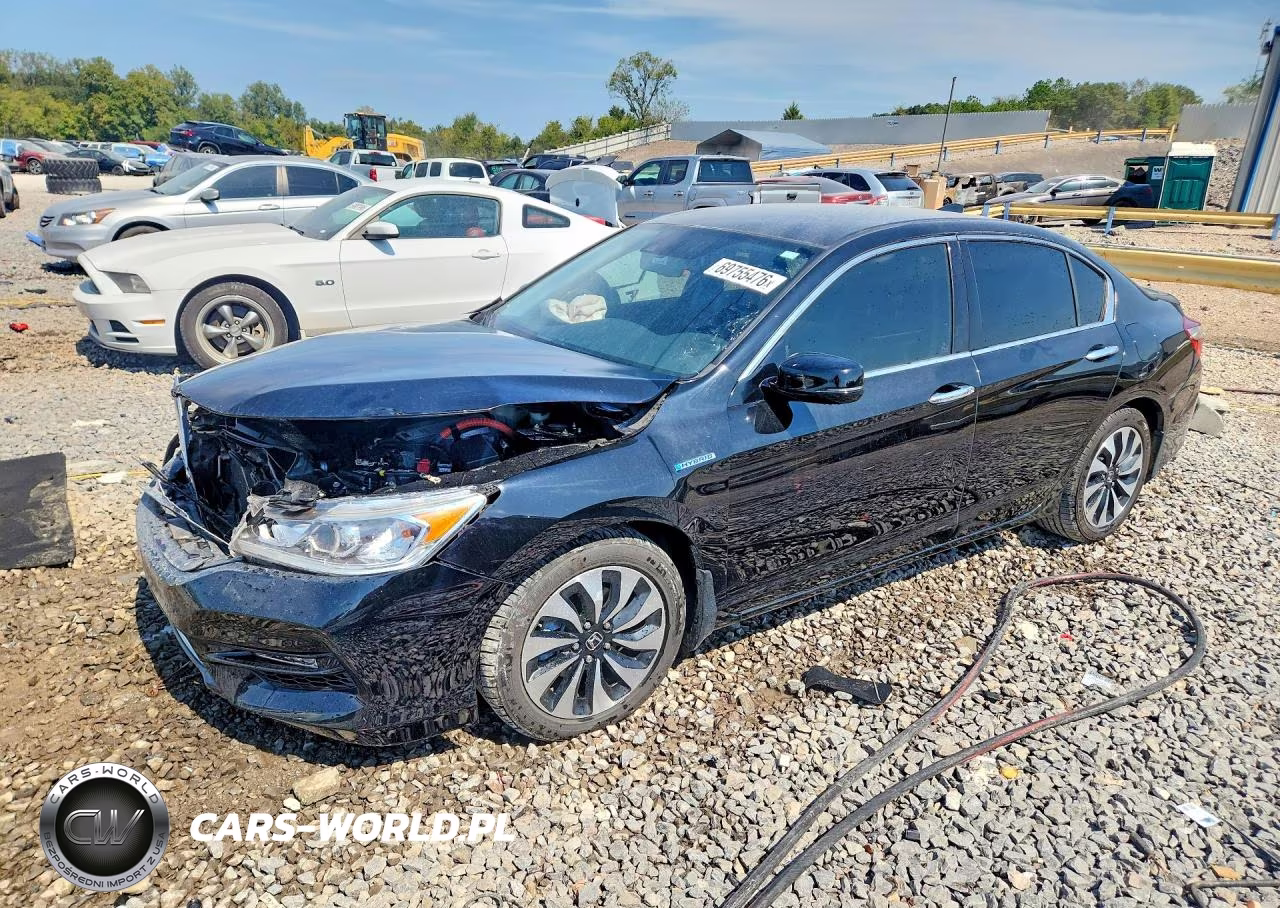 2017 Honda Accord Hybrid VIN:JHMCR6F37HC000058 - 1