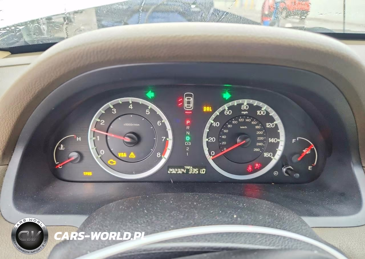 2008 Honda Accord Exl VIN:1HGCP26848A001466 - 9