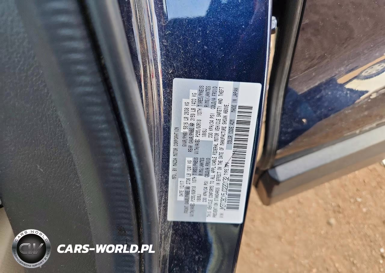 2018 Mazda Cx-9 Touring VIN:JM3TCBCY5J0220132 - 12