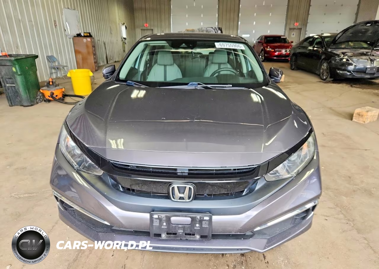 2019 Honda Civic Lx VIN:19XFC2F61KE027386 - 5