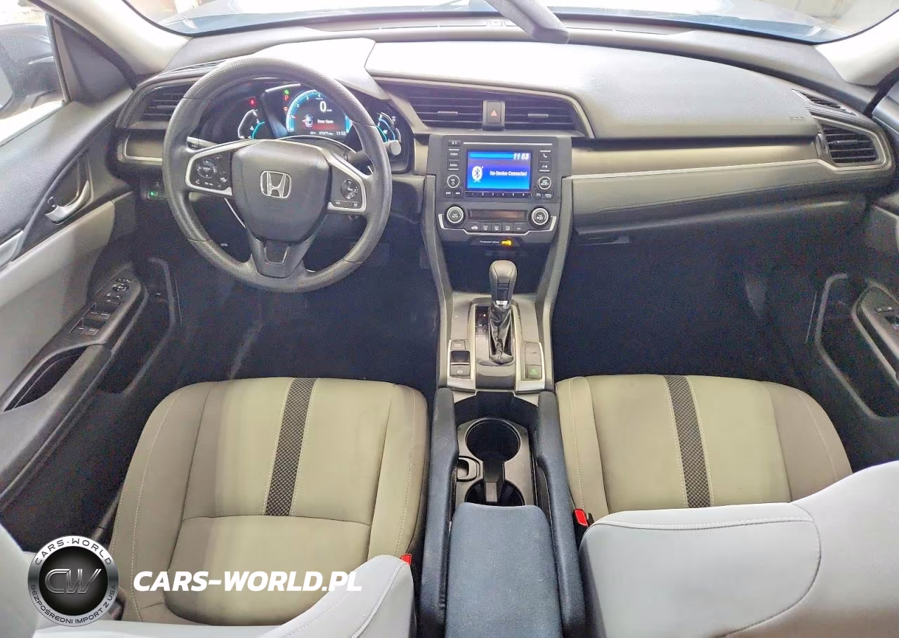 2019 Honda Civic Lx VIN:19XFC2F61KE027386 - 8