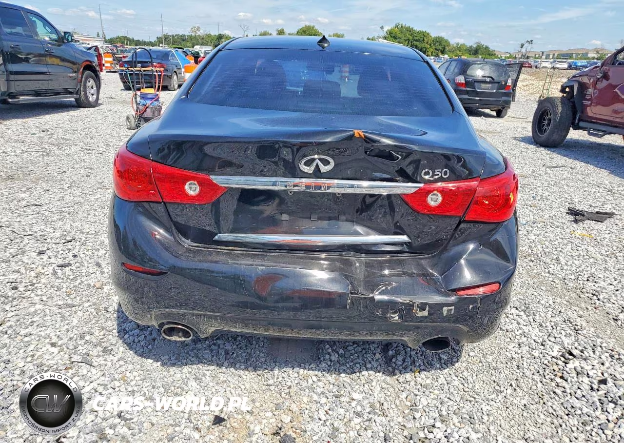 2015 Infiniti Q50 Base VIN:JN1BV7AP9FM346681 - 6