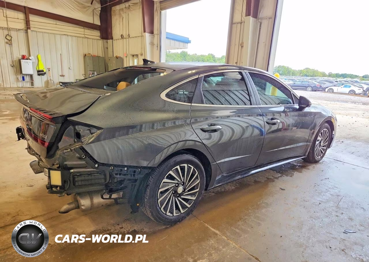 2022 Hyundai Sonata Hybrid Limited VIN:KMHL54JJXNA038300 - 3