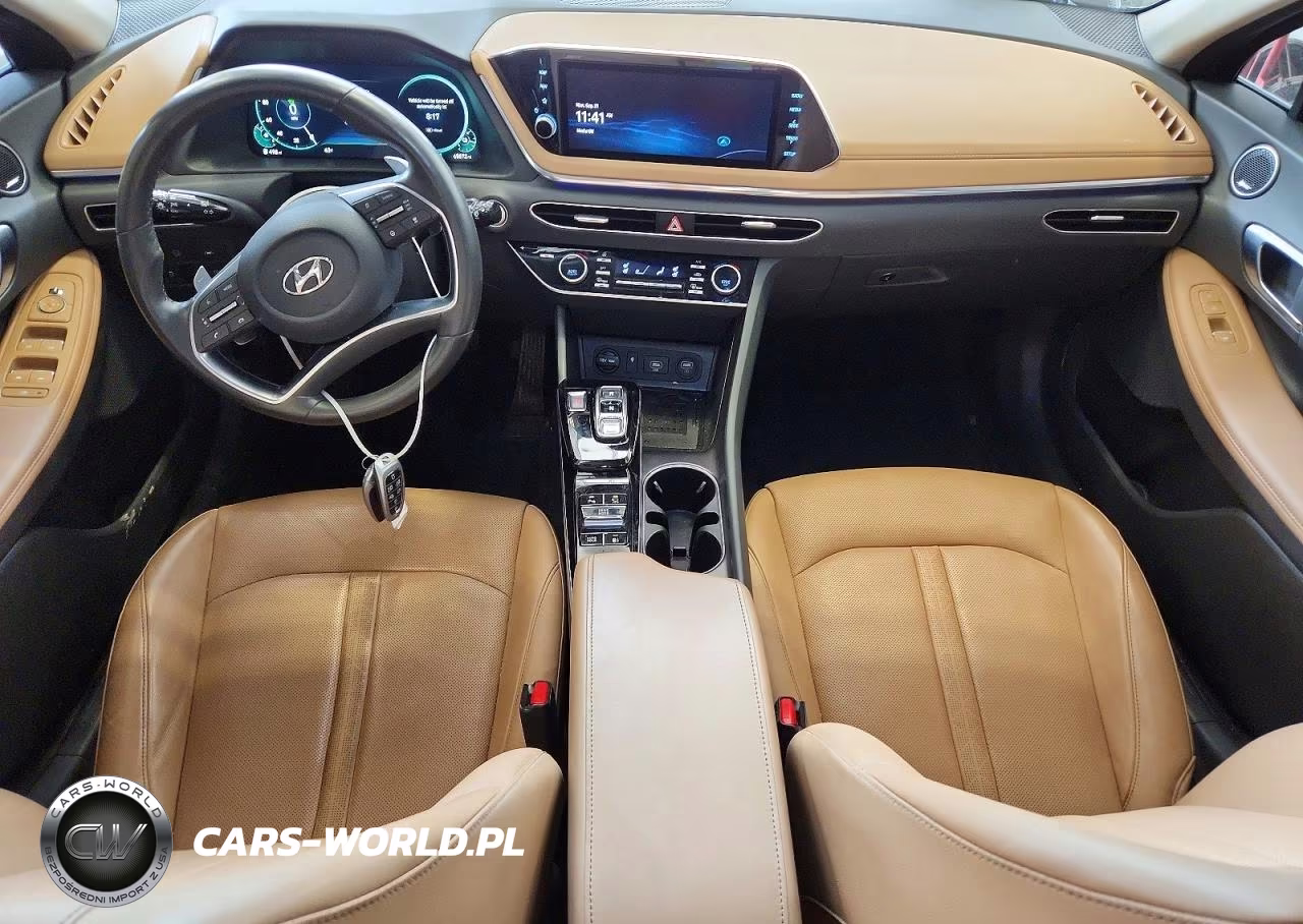 2022 Hyundai Sonata Hybrid Limited VIN:KMHL54JJXNA038300 - 8