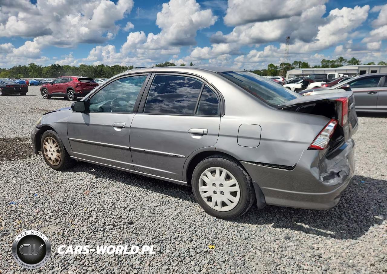 2004 Honda Civic Lx VIN:JHMES16574S002152 - 2