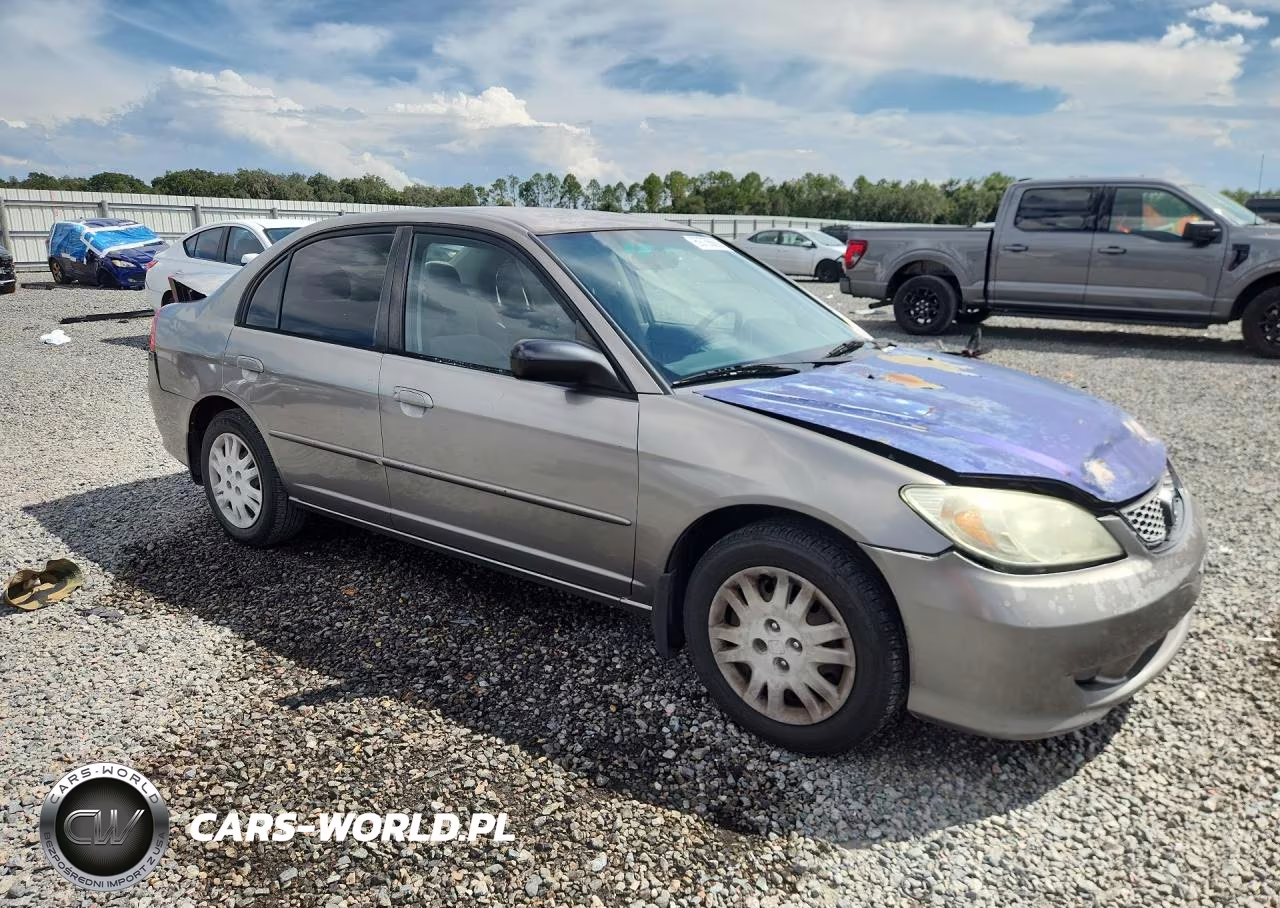 2004 Honda Civic Lx VIN:JHMES16574S002152 - 4