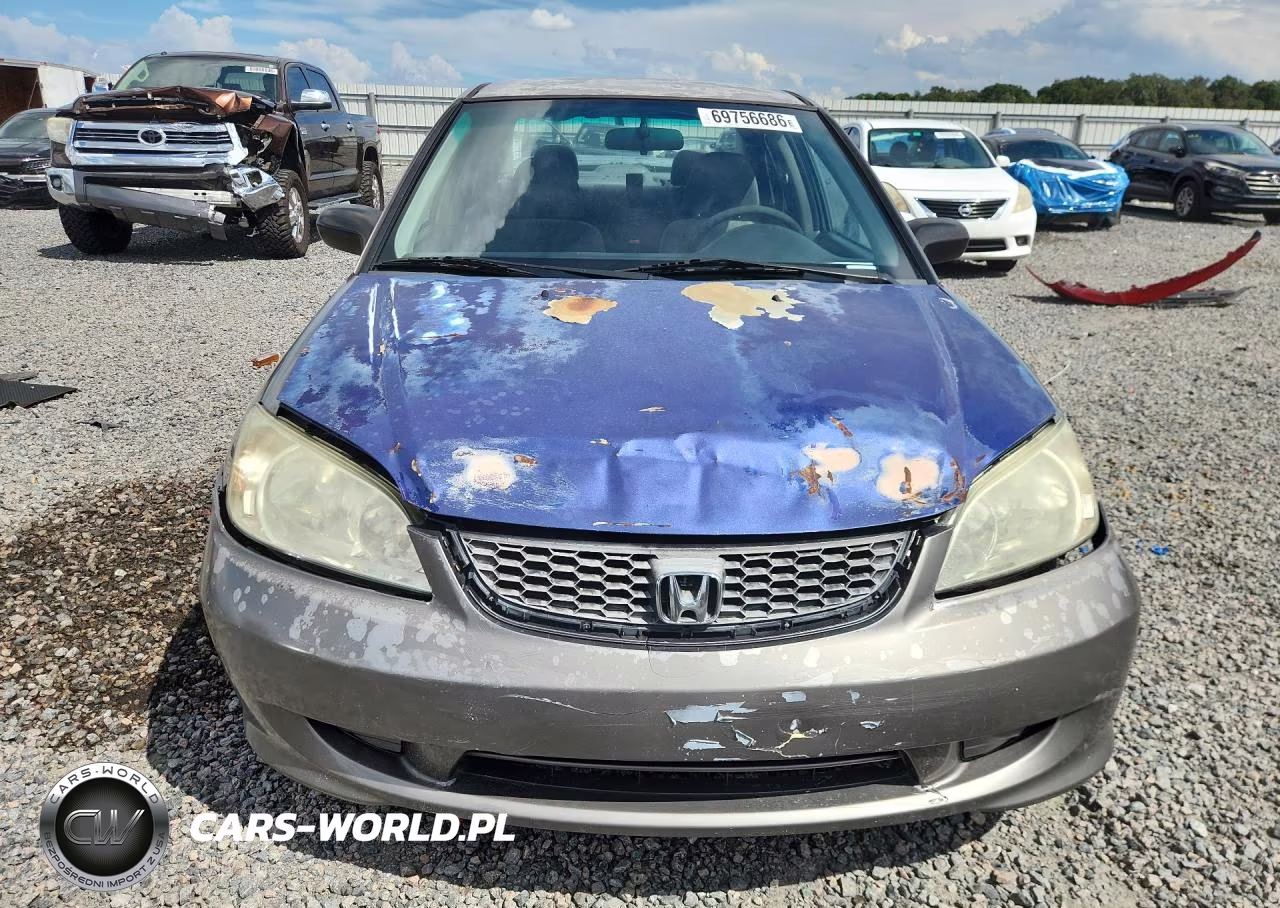 2004 Honda Civic Lx VIN:JHMES16574S002152 - 5