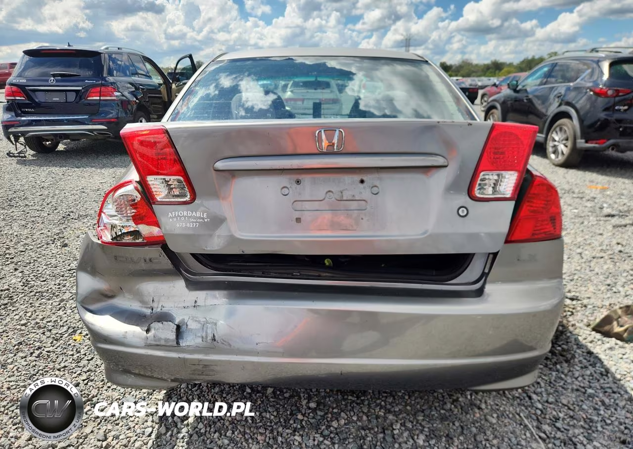 2004 Honda Civic Lx VIN:JHMES16574S002152 - 6