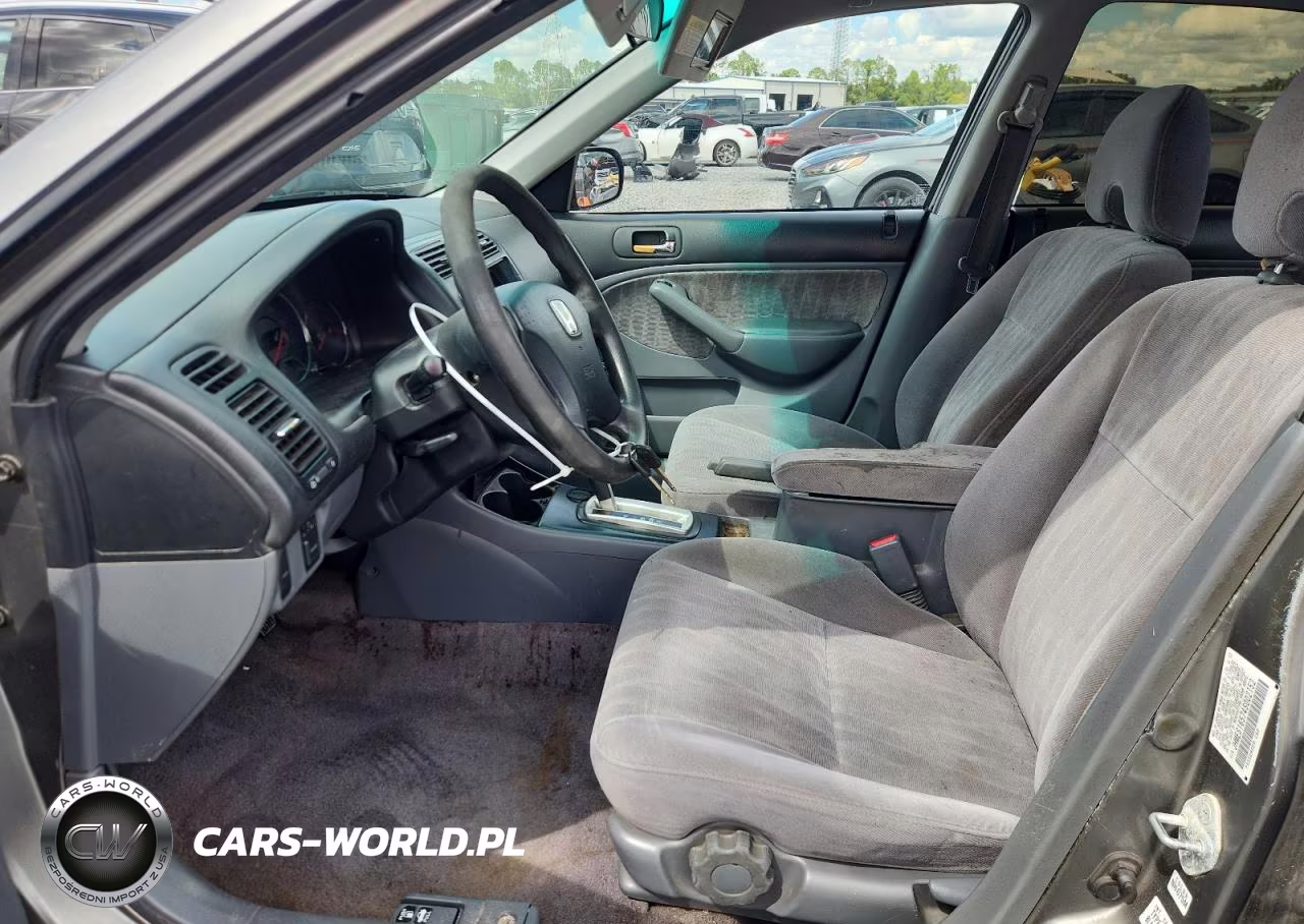 2004 Honda Civic Lx VIN:JHMES16574S002152 - 7