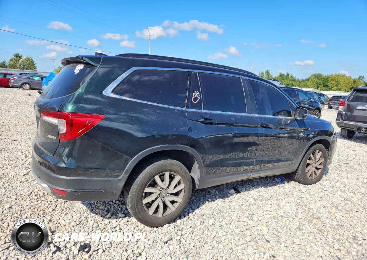 2019 Honda Pilot Exl VIN:5FNYF6H56KB090425 - 3