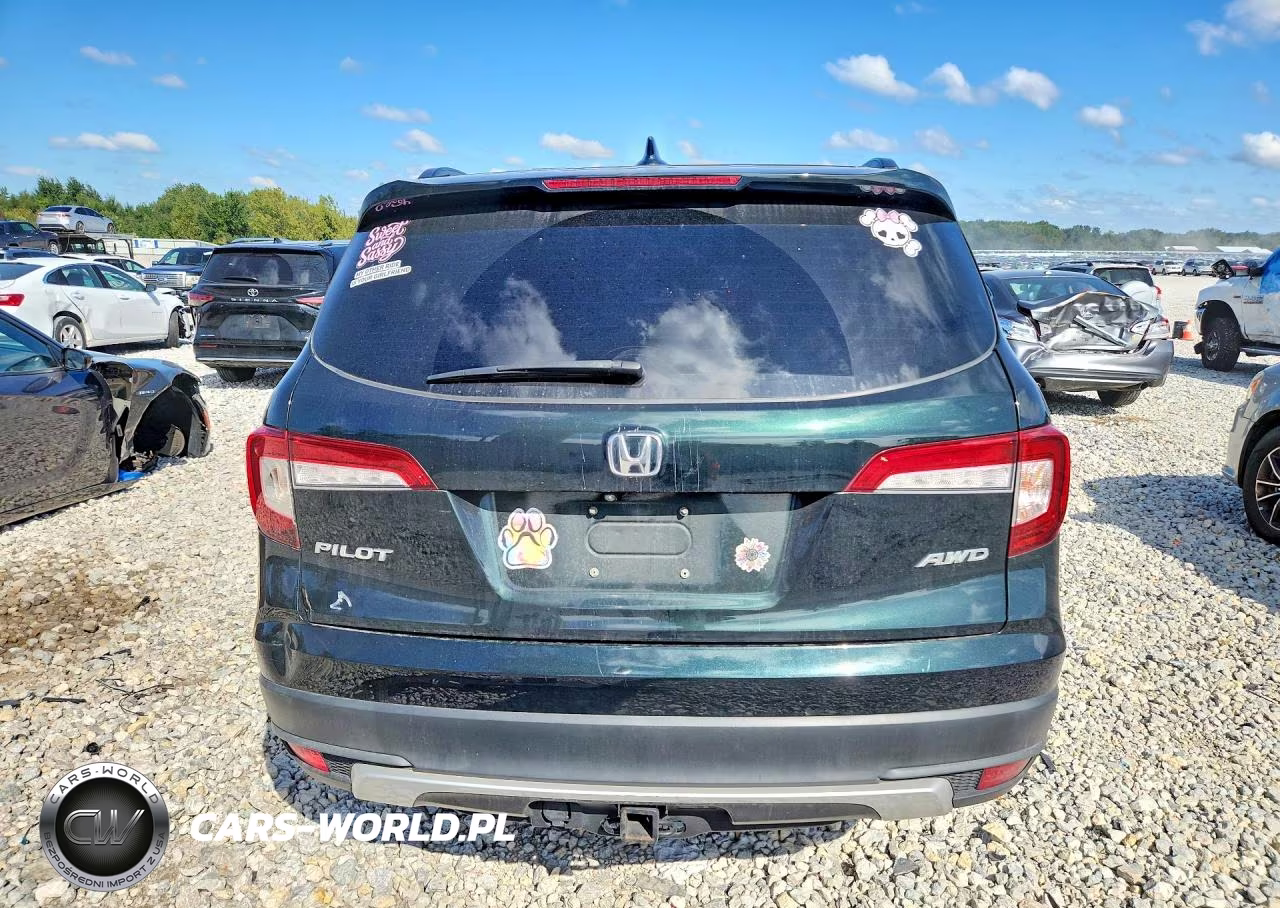 2019 Honda Pilot Exl VIN:5FNYF6H56KB090425 - 6