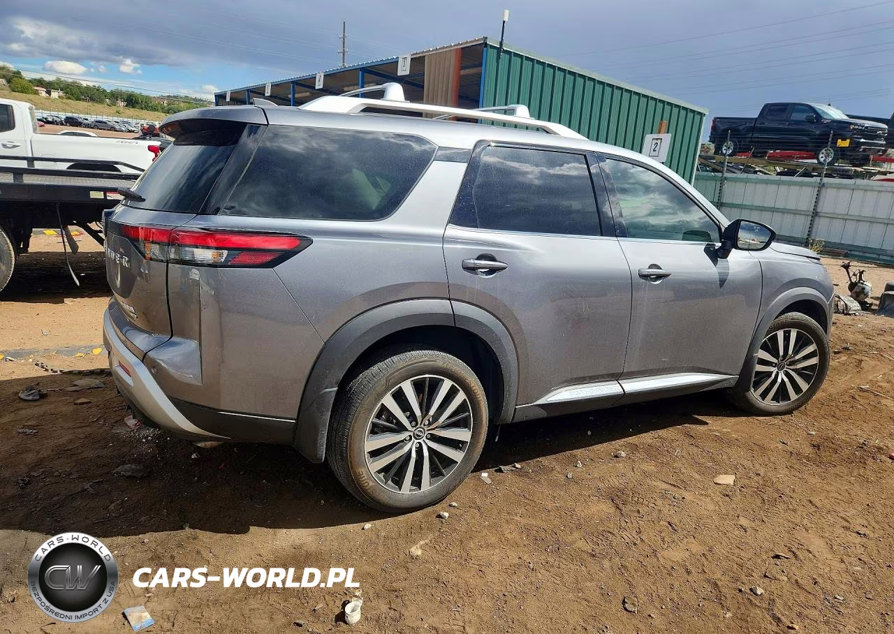 2025 Nissan Pathfinder Platinum VIN:5N1DR3DK6SC247668 - 3