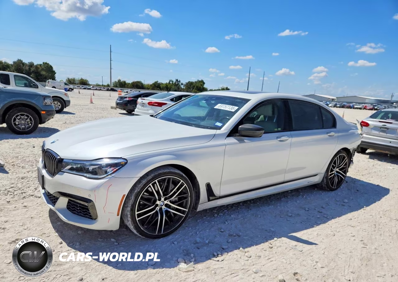 2018 BMW 750 I VIN:WBA7F0C58JGM23452 - 1