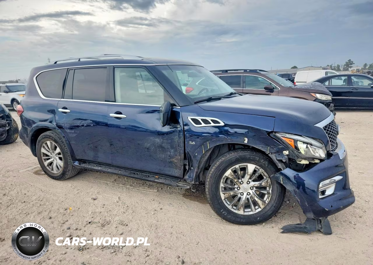 2017 Infiniti Qx80 Base VIN:JN8AZ2NF0H9640563 - 4