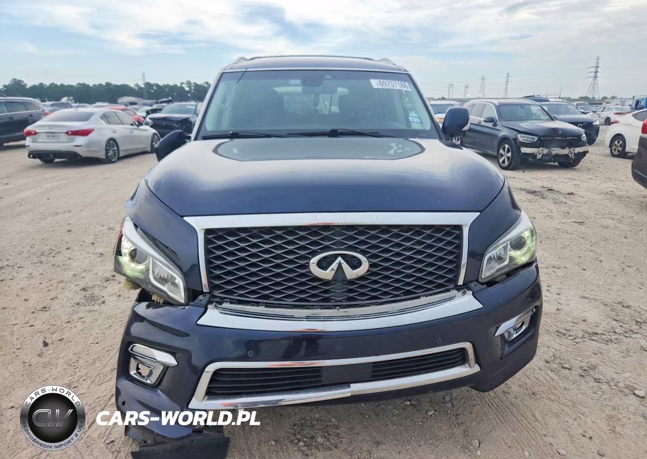 2017 Infiniti Qx80 Base VIN:JN8AZ2NF0H9640563 - 5