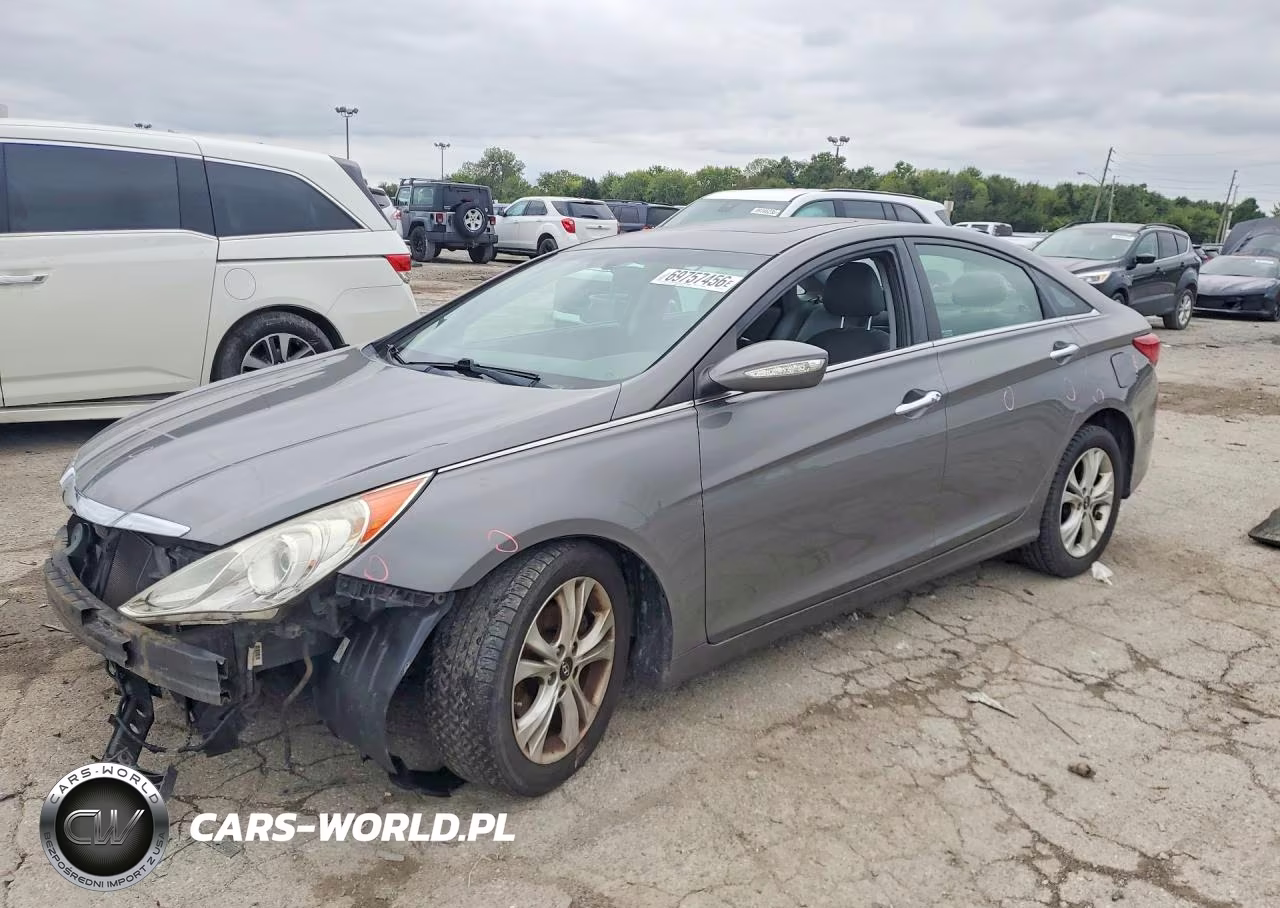 2013 Hyundai Sonata Limited VIN:5NPEC4AC4DH604172 - 1