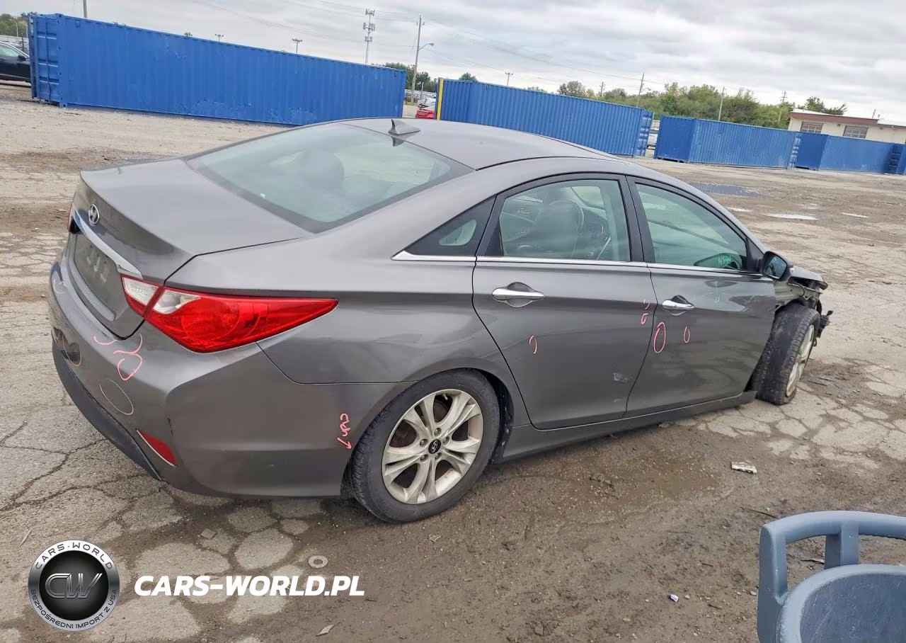 2013 Hyundai Sonata Limited VIN:5NPEC4AC4DH604172 - 3