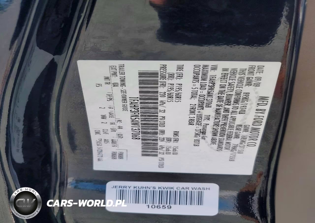 2010 Ford Focus Se VIN:1FAHP3FN5AW137068 - 12