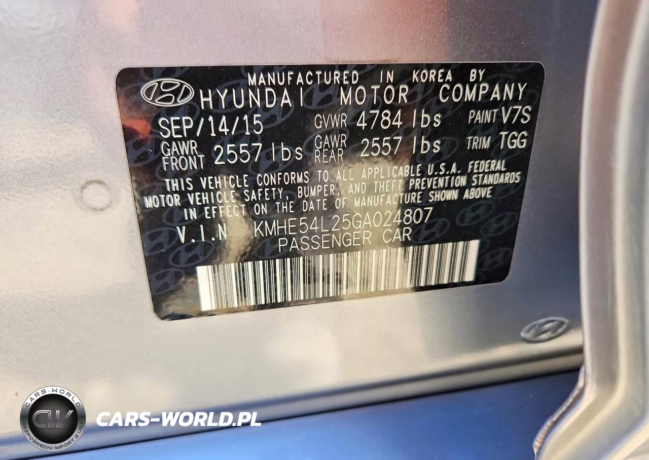 2016 Hyundai Sonata Plug-In Hybrid Limited VIN:KMHE54L25GA024807 - 12