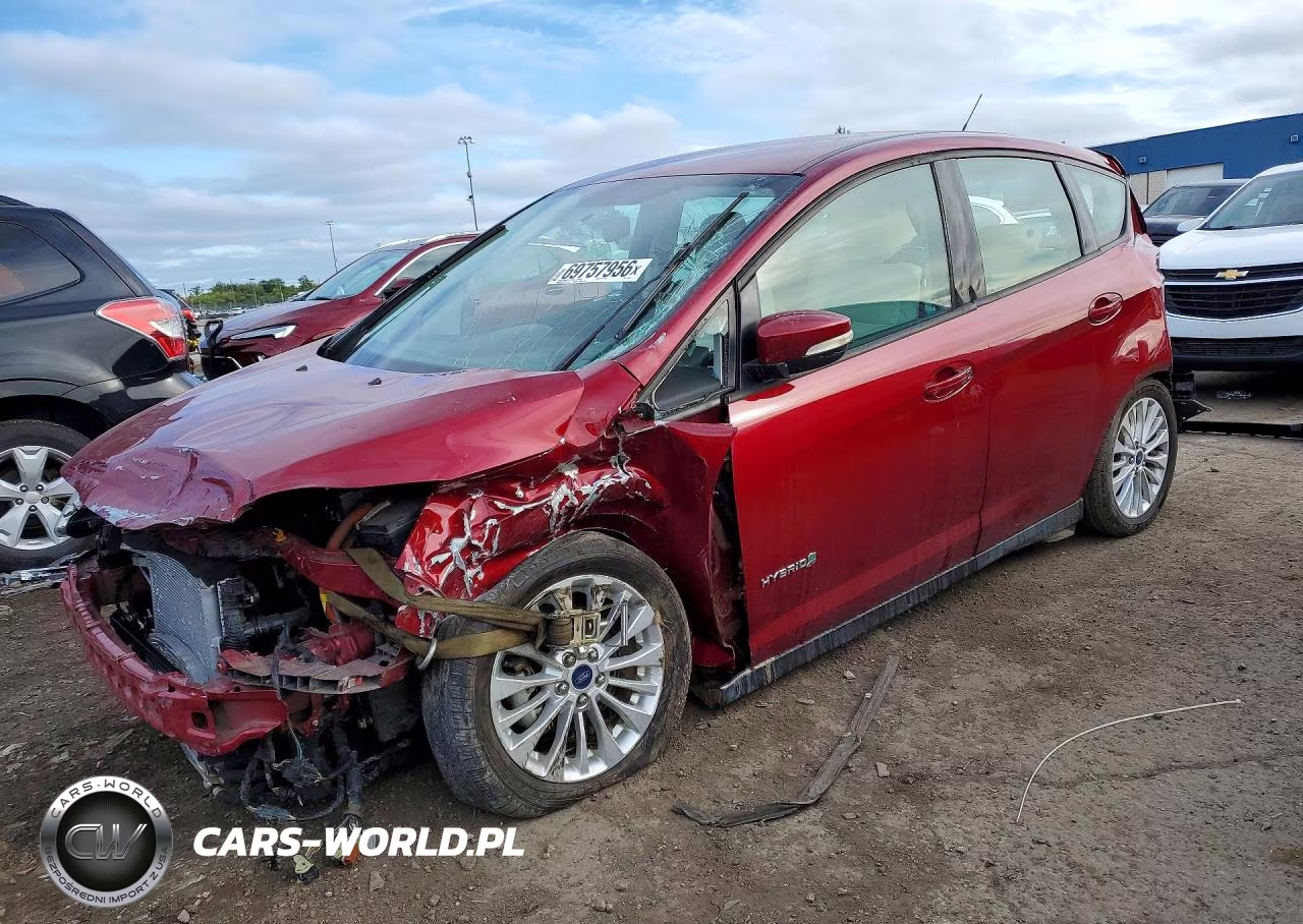 2017 Ford C-Max Se VIN:1FADP5AU1HL117873 - 1