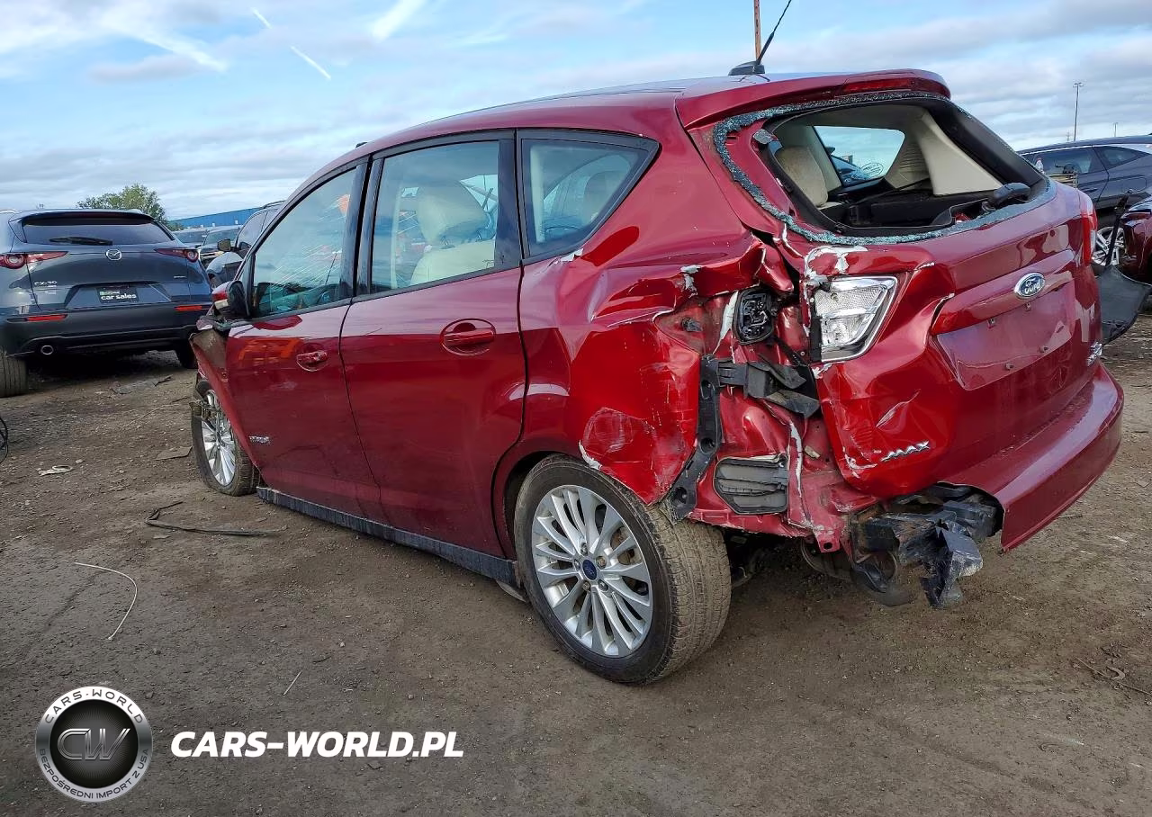 2017 Ford C-Max Se VIN:1FADP5AU1HL117873 - 2
