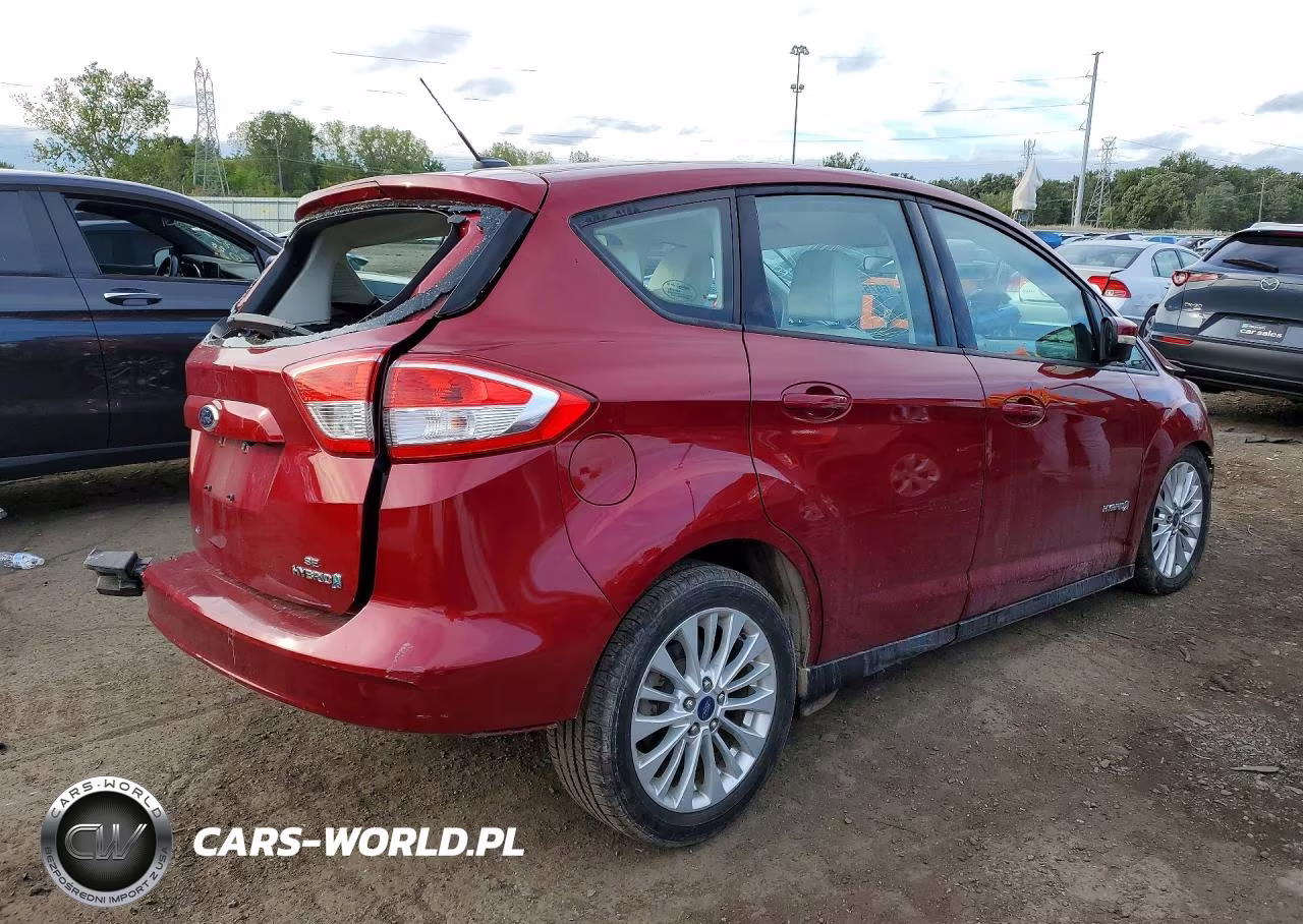 2017 Ford C-Max Se VIN:1FADP5AU1HL117873 - 3