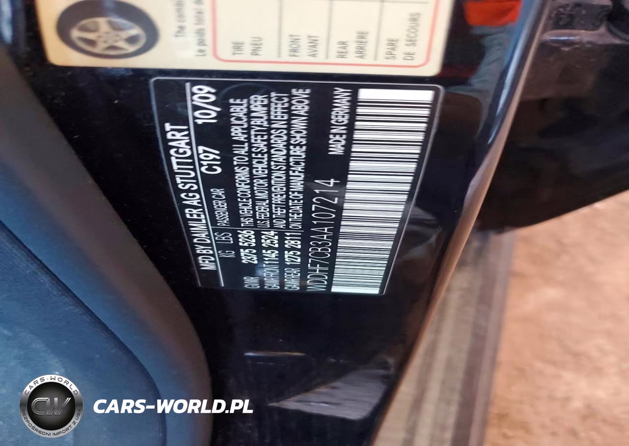 2010 Mercedes-Benz E 550 VIN:WDDHF7CB3AA107214 - 12