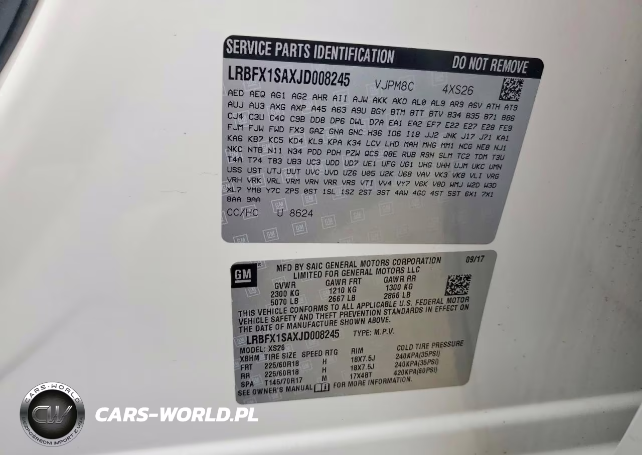 2018 Buick Envision Essence VIN:LRBFX1SAXJD008245 - 13