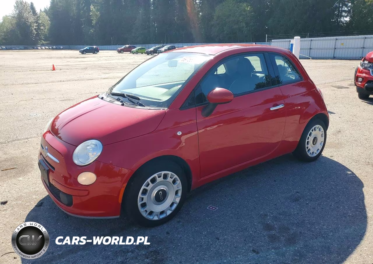 2013 Fiat 500 Pop VIN:3C3CFFAR0DT754413 - 1