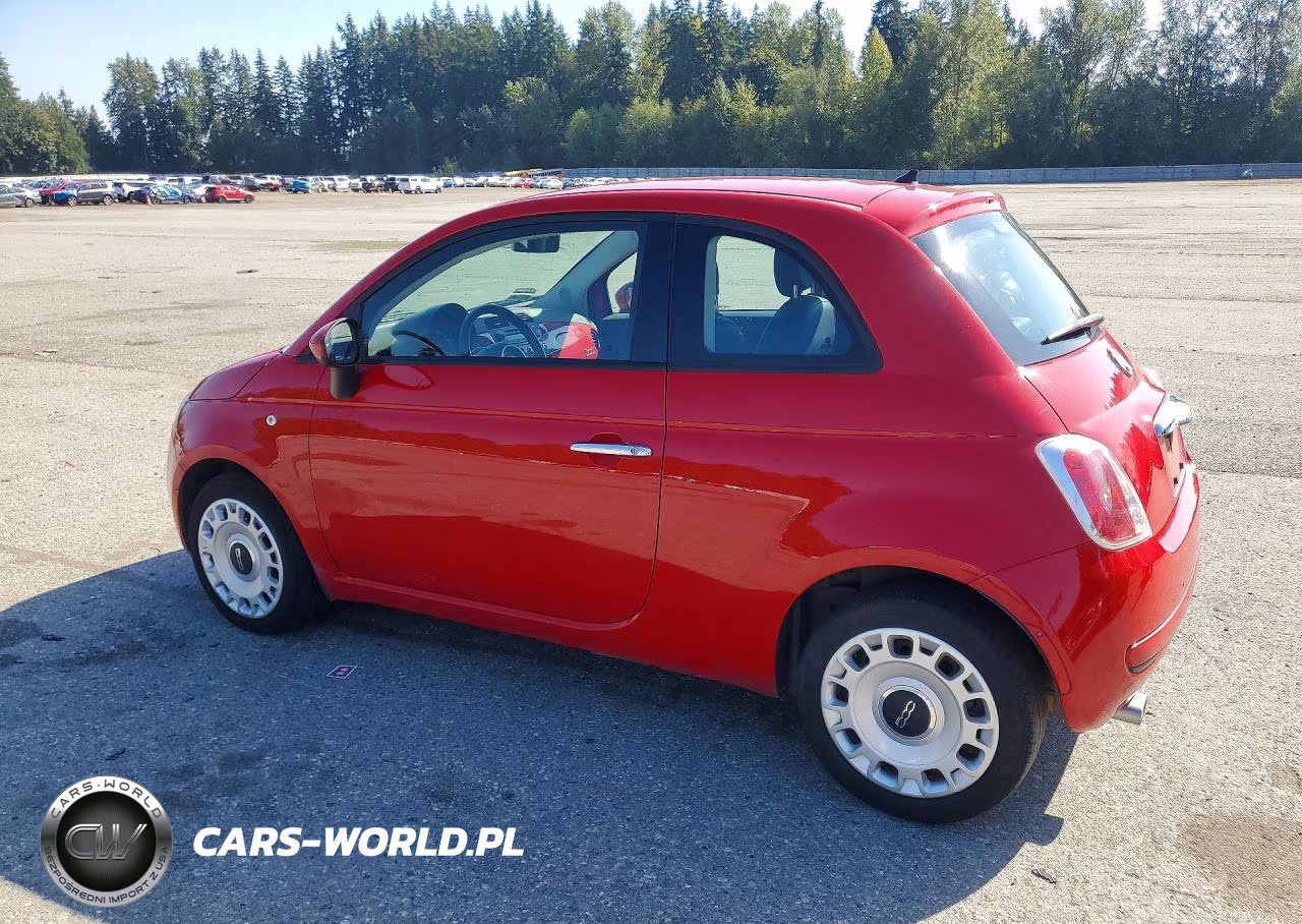 2013 Fiat 500 Pop VIN:3C3CFFAR0DT754413 - 2
