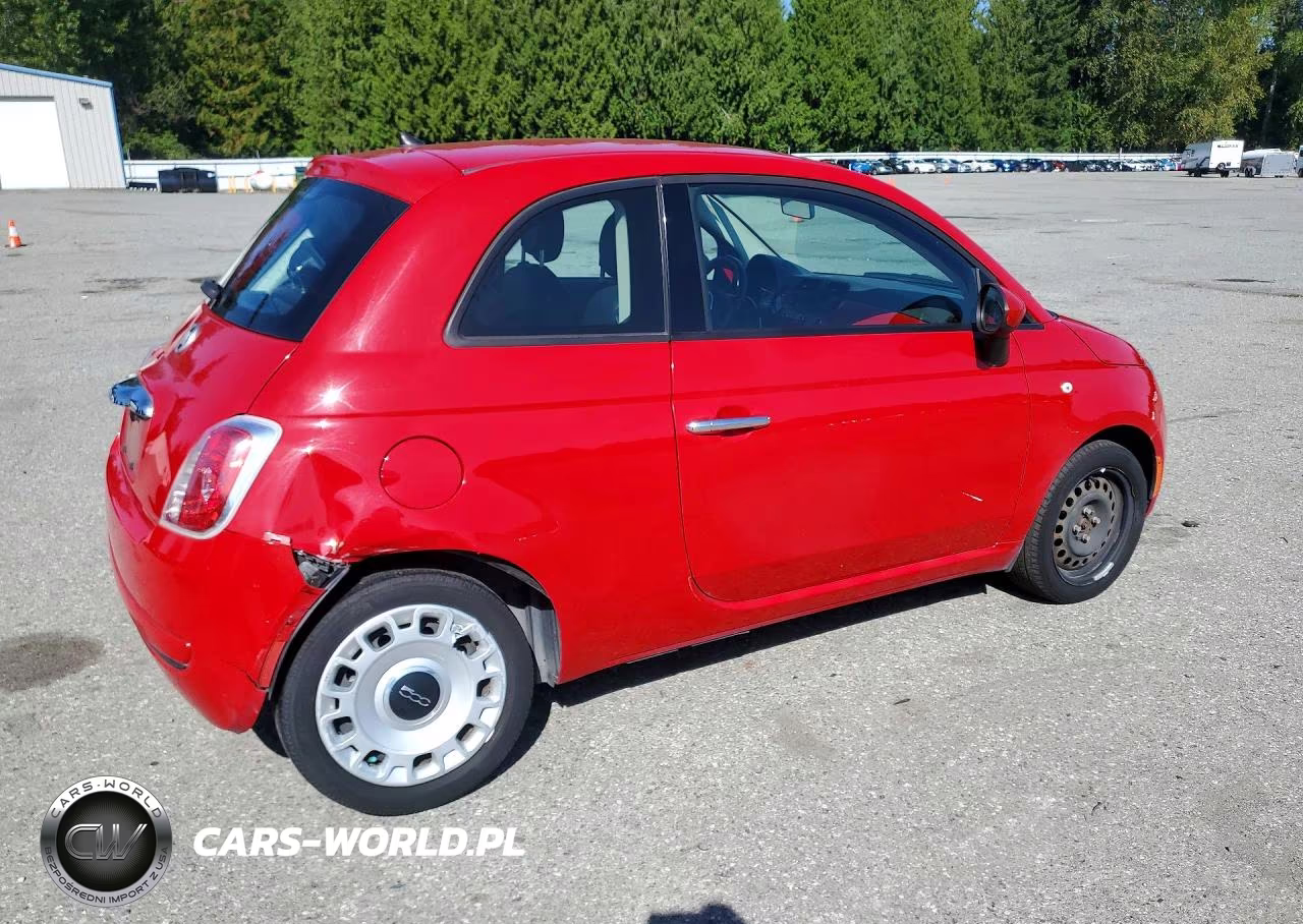 2013 Fiat 500 Pop VIN:3C3CFFAR0DT754413 - 3