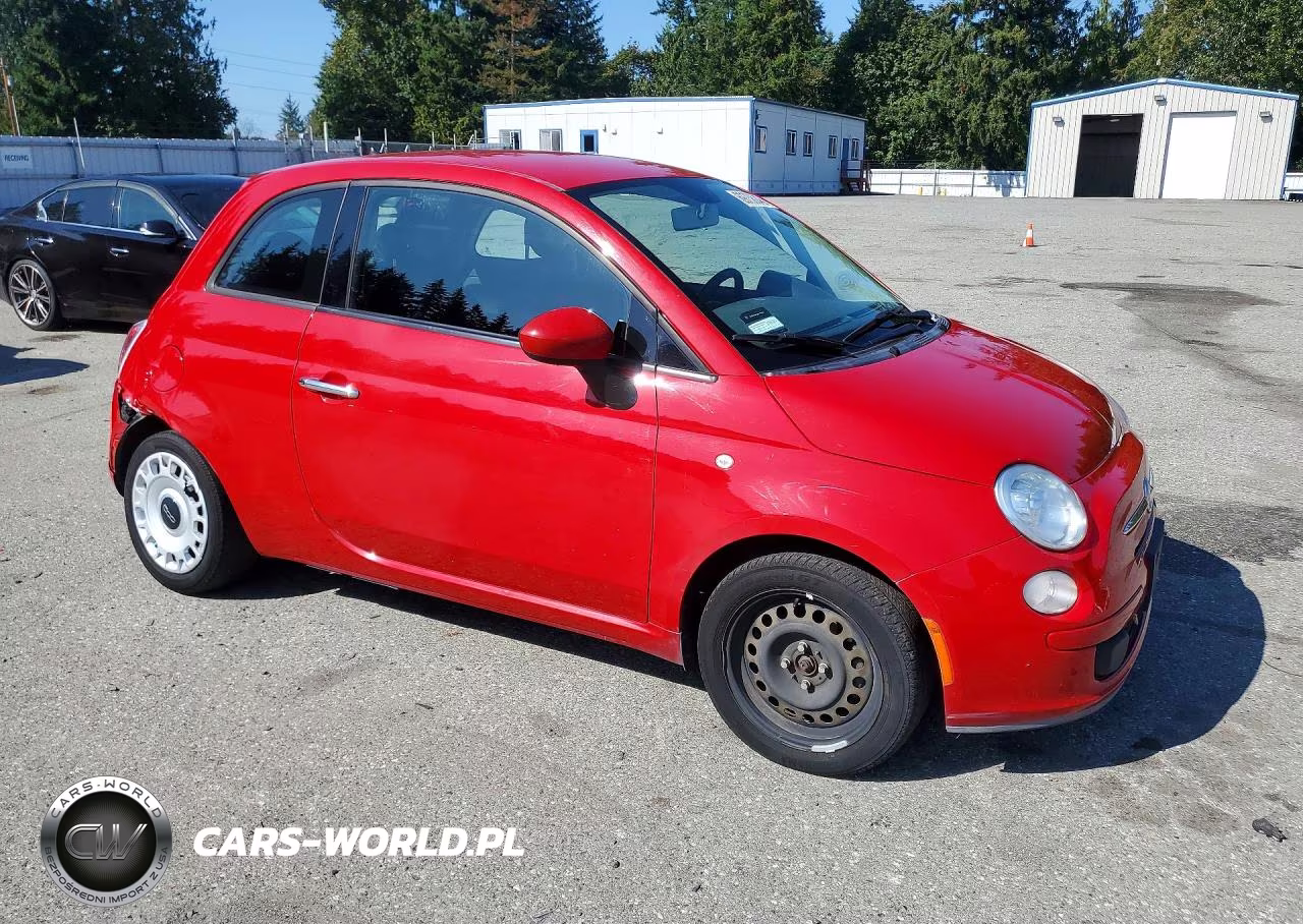 2013 Fiat 500 Pop VIN:3C3CFFAR0DT754413 - 4